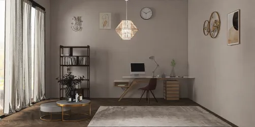 Bureau de travail à la maison 