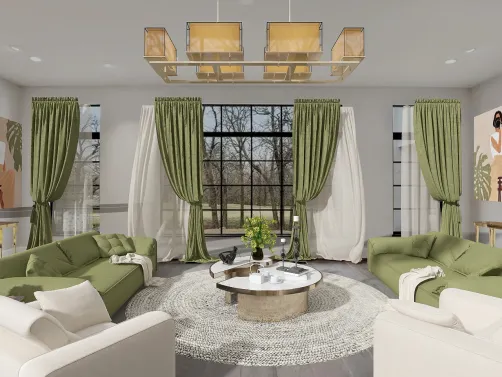 Verdant Elegance Lounge