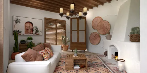 Southwestern Living Room