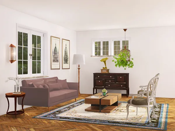 Professional interior design created with Homestyler 3D design software