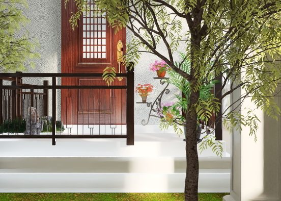 main entrance of my house  Design Rendering