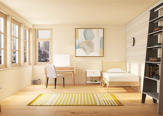 Classic New York Apartment  Design Rendering
