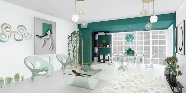 Professional interior design created with Homestyler 3D design software