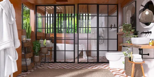 Boho Bathroom 