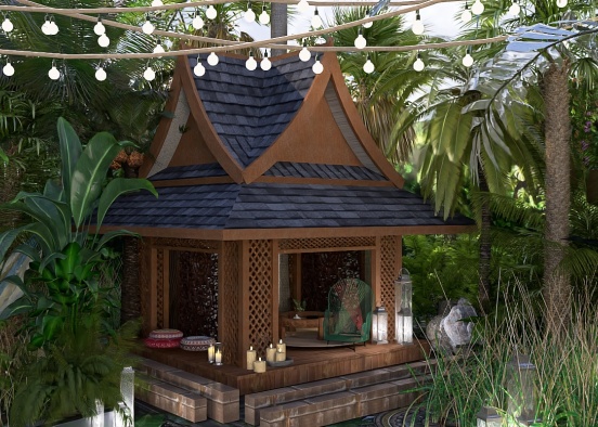 Eat ,Pray,Love /villa @ Bali Design Rendering