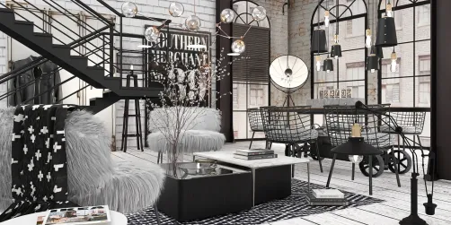 B&W Rustic Industrial 