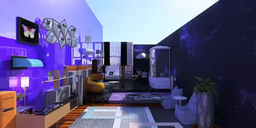 work boy and girl room short