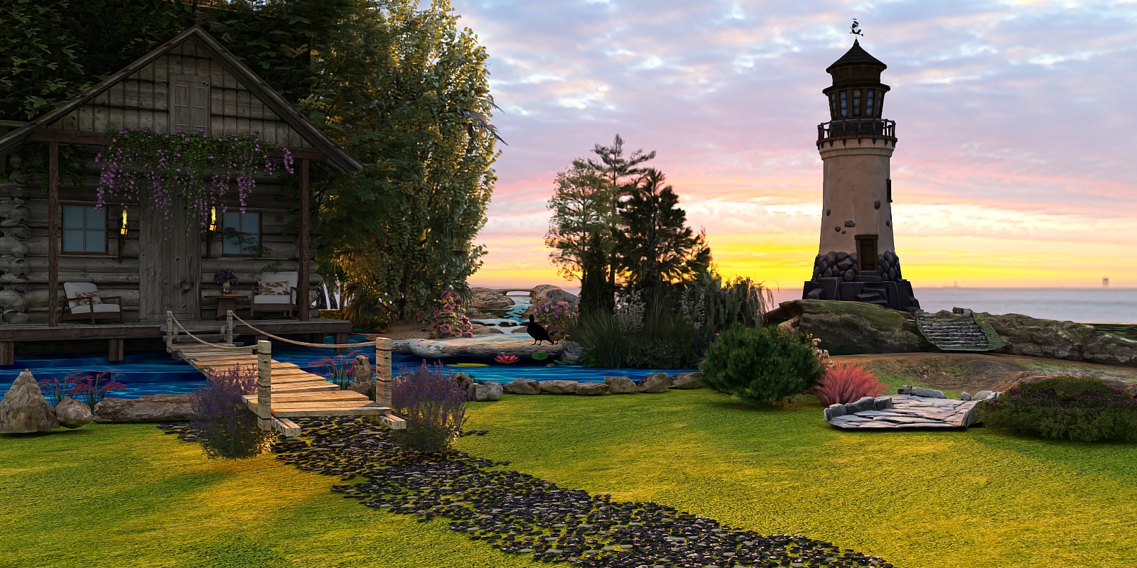 We&#39;re all fam in the cottage