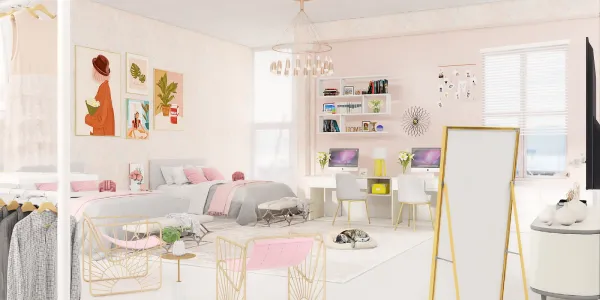 Professional interior design created with Homestyler 3D design software