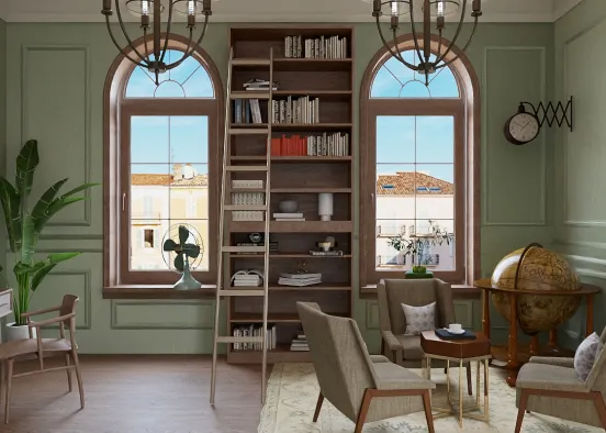 Book room 📚 Design Rendering