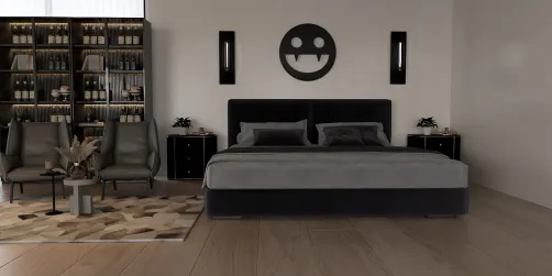 🖤Black bedroom🖤