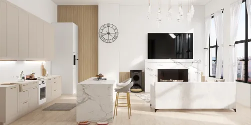 Aesthetic/Modern Apartment Room