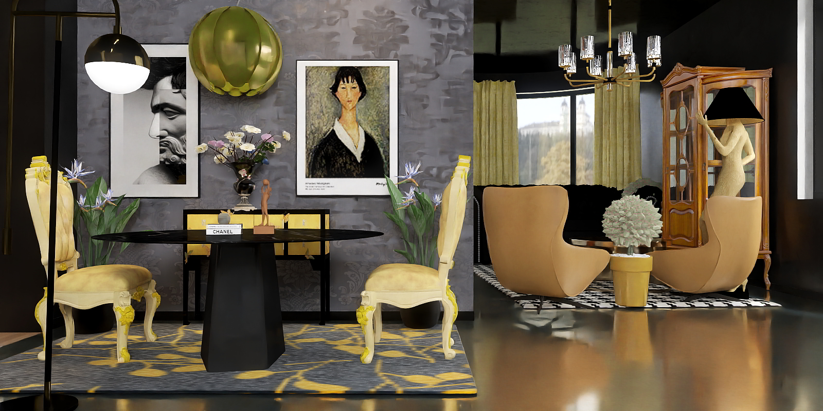 Art dèco Black and Golden 🧡🖤🧡🖤🧡🖤🧡🖤🧡🖤🧡