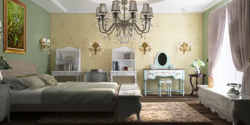 BRIDGERTON INSPIRED BEDROOM