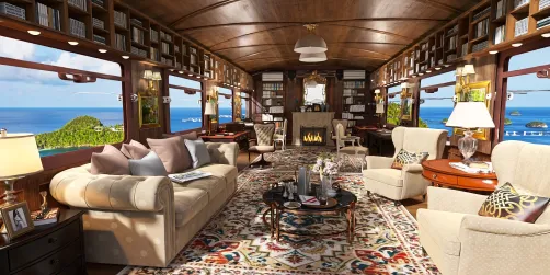 Train Library Cabin 🚂