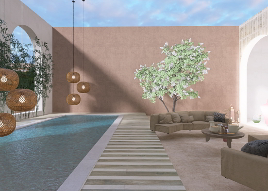 Pool  Design Rendering