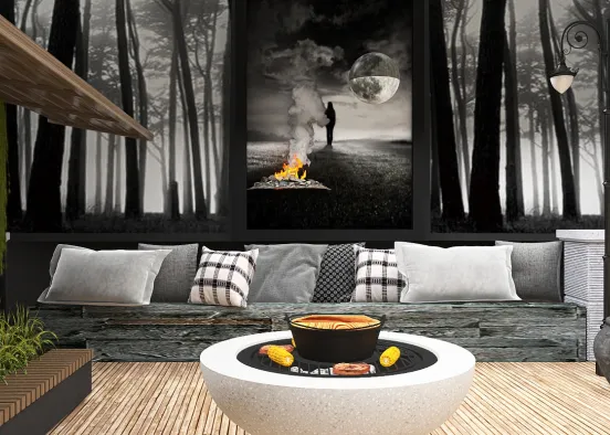 # Standing Alone Renderização de Design
