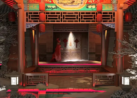 # The Princess. Part II ⛩️ Renderização de Design