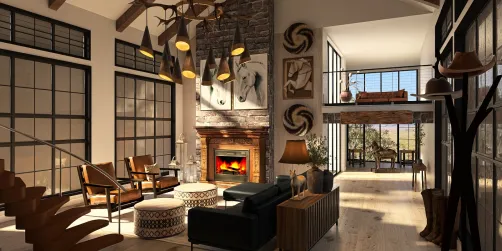 The Yellowstone Modern Ranch House