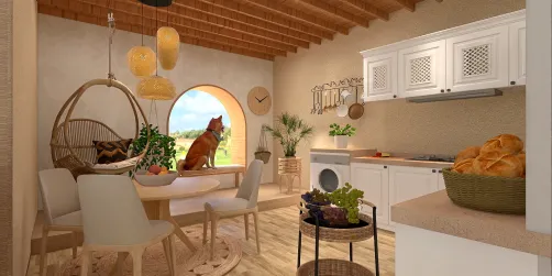 small scandinavian kitchen