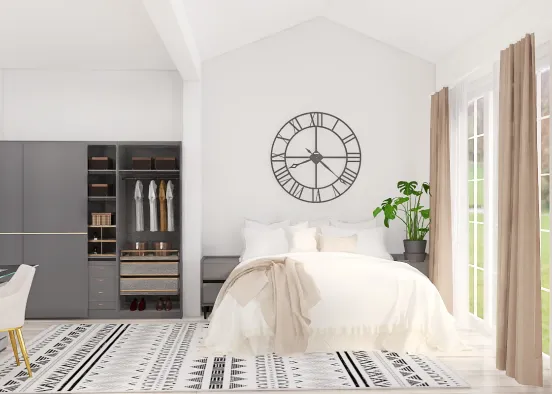 Cute bedroom for 2 people☺️ Design Rendering