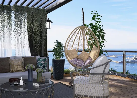 Rooftop garden 🪴  Design Rendering
