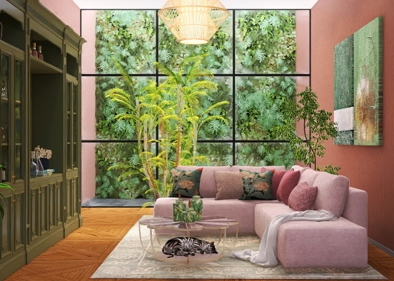 Tropical chic Design Rendering
