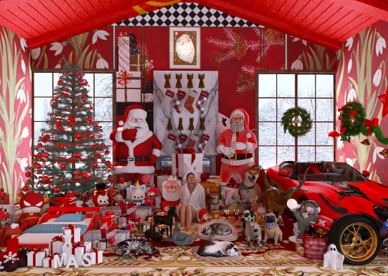 # Merry Christmas🎉🎊 Renderização de Design