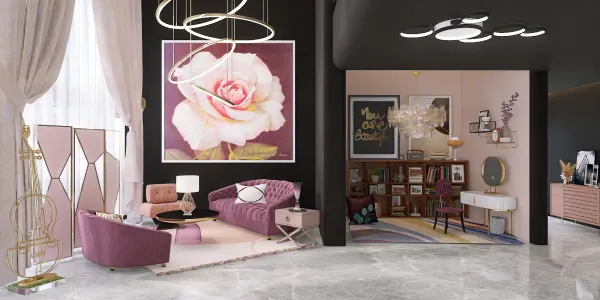 Professional interior design created with Homestyler 3D design software