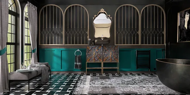 Gothic bathroom 🚽 