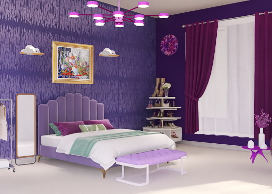 Luxury Bedroom ✨ Design Rendering