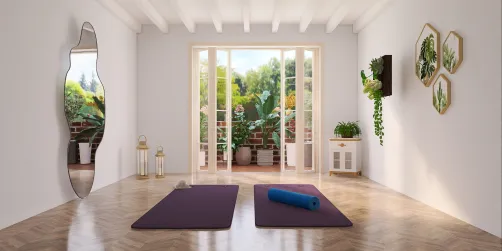 Relaxing Yoga Studio