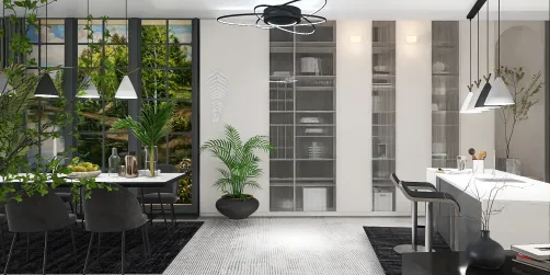 Dining room view