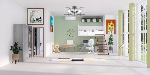 Um quarto para criança/a children's room