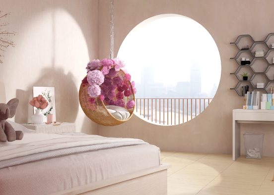 single bedroom 🥰 Design Rendering