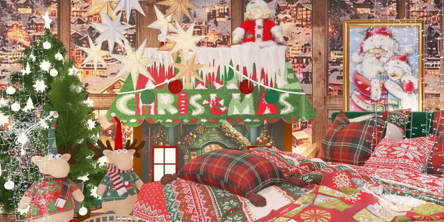 Christmas Bedroom 🎄
