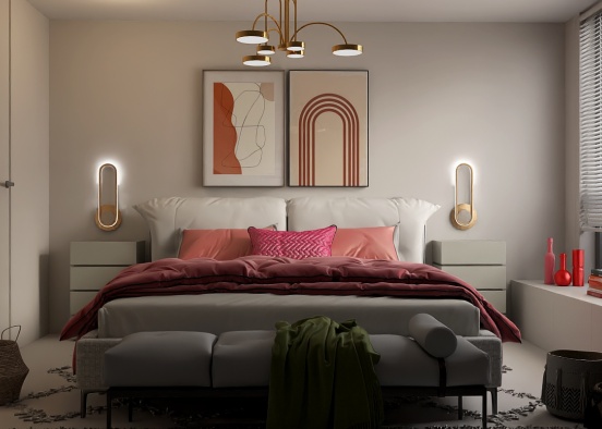 Bedroom 💕 Design Rendering