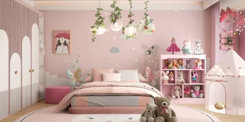 Detalhes do Quarto Rosa