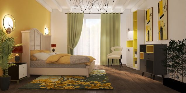 Lemonade bedroom 
