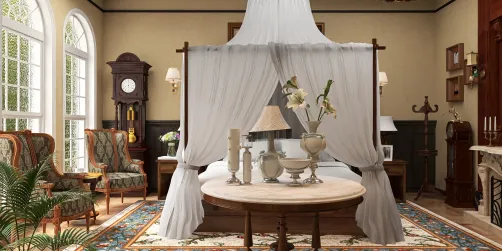 Rococo Bedroom 