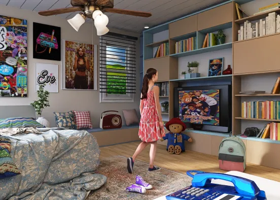 # ✨️ 90s Kid ✨️ Renderização de Design