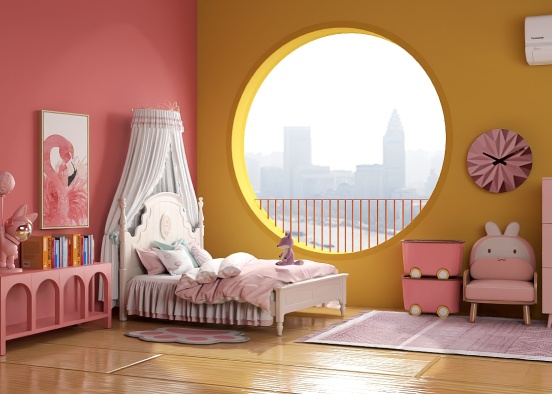 Room for a little girl 💕 Design Rendering