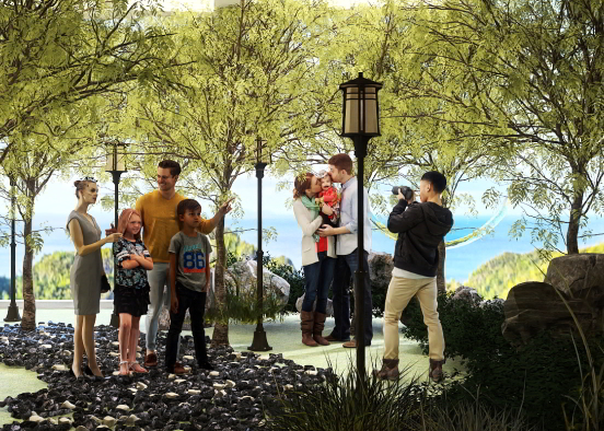 The Perfect Family Photo Op! Design Rendering