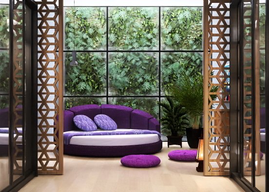 Purple Oasis Design Rendering
