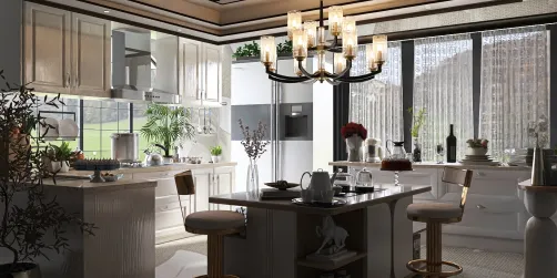 Black & White Kitchen 🌷