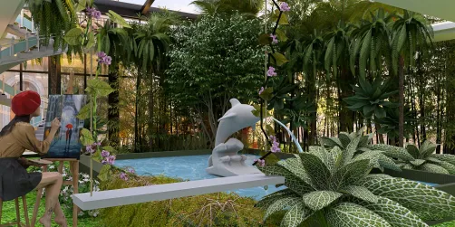 🥰🌴🪴Wonderful secret garden