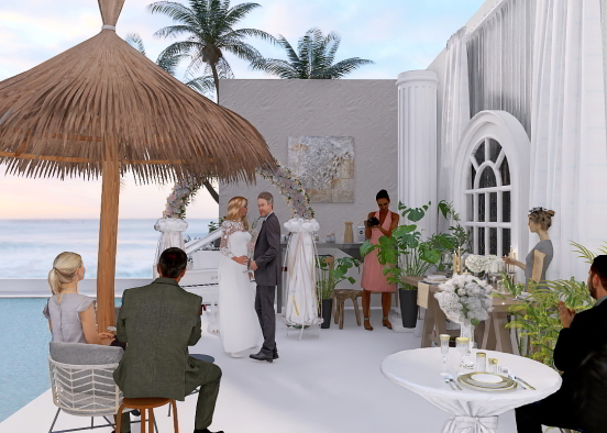 Wedding day Design Rendering