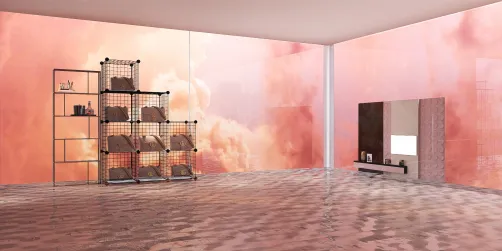 A makeup and clothes store