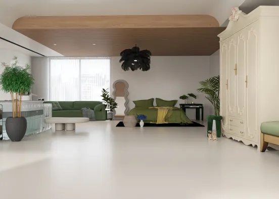 # Green room📗👓🕊️ Renderização de Design