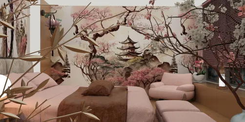 Serene Sakura Sanctuary